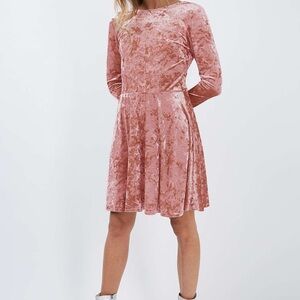 Pink Velvet Velvet Dress for Sale up to 90% Off: Poshmark